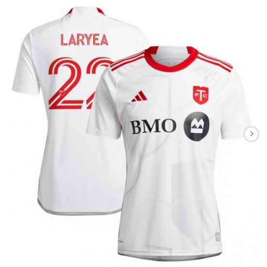 Men's Toronto FC Richie Laryea adidas White 2024 GTA Kit Replica Player Jersey